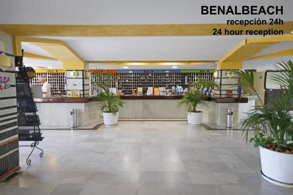 Estudio En Benalbeach, Vistas Mar, Primera Linea Playa 베날마데나코스타 외부 사진