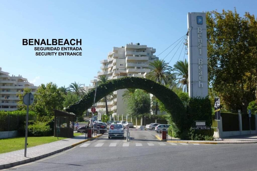 Estudio En Benalbeach, Vistas Mar, Primera Linea Playa 베날마데나코스타 외부 사진