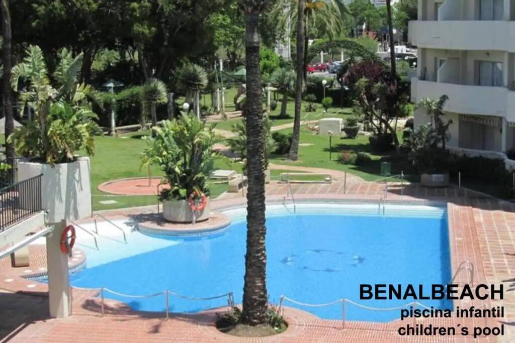 Estudio En Benalbeach, Vistas Mar, Primera Linea Playa 베날마데나코스타 외부 사진